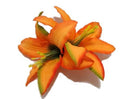 Double Orange Lily Flower Hair Clip Hair Flowers
