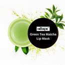 Hebepe Green Tea Matcha Lip Sleeping Mask Overnight with Applicator, Dry Lips Treatment with Coconut Oil, Vitamin E, Fig Extract, Orchid, and Shea Butter, Moisturizer for Dry, Chapped, Cracked Lips Hebepe