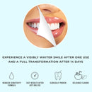 Zimba All-in-One Teeth Whitening Kit - 14 Delicious Mint Treatments (28 Strips), 1 Minty Teeth Whitening Powder, 1 Cool Blue Desensitizing Pen & 1 Bamboo Toothbrush | Non-GMO, Gluten-Free, Soy-Free Zimba