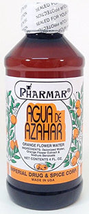 Agua De Azahar 4 Oz. Orange Flower-Blossom Water Pharmark