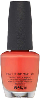 OPI Nail Lacquer, Aloha from OPI, Orange Nail Polish, Hawaii Collection, 0.5 fl oz OPI