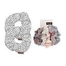 Kitsch Soft Matte Suede Scrunchies for Hair, and Soft Microfiber Towel Hair Scrunchies for Frizz Free, Heatless Hair Drying, Great for All Hair Types, Scrunchies Bundle Kitsch