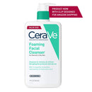 CeraVe Foaming Facial Cleanser | Makeup Remover and Daily Face Wash for Oily Skin | Paraben & Fragrance Free | 19 Fl Oz CeraVe