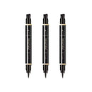 3 Pcs Winged Eyeliner Stamp with Eyeliner Pencil Dual Ends Liquid Wing Eyeliner Long Lasting Waterproof Smudge-proof Cat Eye Liner by Pinkiou (Winged) Pinkiou Store