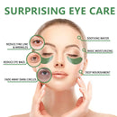 Vanelc Seaweed Crystal Eye Mask, For Dark Circles Under Eye, Under Eye Bags, Natural Eye Mask for Puffy Eyes, Anti-Wrinkle,Deep-Moisturizing, Gel Pads 30 Pairs VANELC