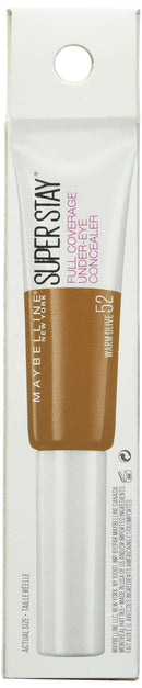 Maybelline Super Stay Super Stay Full Coverage, Brightening, Long Lasting, Under-eye Concealer Liquid Makeup Forup to 24H Wear, With Paddle Applicator, Warm Olive, 0.23 fl. oz. Maybelline New York