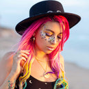 Eco Friendly Glitter Chunky Glitter for Festivals. Biodegradable Body Glitter for Hair Glitter, Nail Glitter, Face Eyeshadow glitter, Rave accessories, Holographic glitter makeup (Pink) ELECTRIKGLITTER