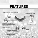 Ardell Faux Mink Lashes 817 Black, 4 Pack Ardell