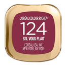 L'Oreal Paris Colour Riche Original Satin Lipstick 124 Sil Vous Plait L'Oreal Paris Store