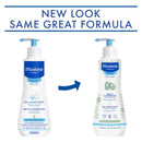 Mustela Baby Gentle Cleansing Gel - Baby Hair & Body Wash - with Natural Avocado fortified with Vitamin B5 - Biodegradable Formula & Tear-Free – 25.35 fl. oz. Mustela