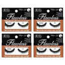 Ardell False Eye Lashes Flawless 802 Black (4 Pack) Ardell
