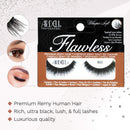Ardell False Eye Lashes Flawless 802 Black (4 Pack) Ardell