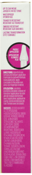 Maybelline Super Stay Super Stay Full Coverage, Brightening, Long Lasting, Under-eye Concealer Liquid Makeup Forup to 24H Wear, With Paddle Applicator, Light, 0.23 fl. oz. Maybelline New York