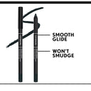 COVERGIRL Exhibitionist 24-Hour Kohl Eyeliner, Black, Gel Eyeliner, 0.04 Fl Oz,Black Eyeliner, Long Lasting Eyeliner, Gel Eyeliner Pencil, Glides On, Waterproof Eyeliner COVERGIRL