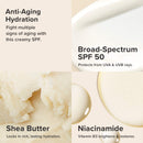 Paula's Choice RESIST Skin Restoring Moisturizer SPF 50, UVA & UVB Protection, Shea Butter & Niacinamide, Anti-Aging Sunscreen for Dry Skin, 2 Ounce Paula's Choice