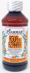 Agua De Azahar 4 Oz. Orange Flower-Blossom Water Pharmark