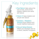 MD Complete Retinol Vitamin C Concentrate Serum | Anti-Aging High Potency Vitamin C Serum | with Retinol, Vitamins C & E, Omega 3-6 & 9, Fruit Seed Extracts 0.5fl oz MD Complete by Dr. Brian Zelickson
