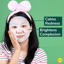 FaceTory Soothe Me Tea Tree 2-Step Sheet Mask with Tea Tree Oil and Chamomile Extract - For Acne Prone Skin, Made in Korea - Soothing, Hydrating, Calming, and Balancing (Pack of 10) FACETORY