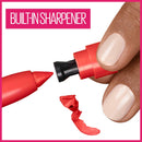 Maybelline SuperStay Ink Crayon Matte Longwear Lipstick With Built-in Sharpener, Laugh Louder, 0.04 Ounce Maybelline New York