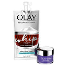 Olay Regenerist Retinol Eye Cream, Retinol 24 Night Eye Cream, 0.5oz + Whip Face Moisturizer Travel/Trial Size Gift Set Olay