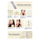 Aesthetic Hydration Cosmetics AHC Face Moisturizer Essential Eye Cream for Face Anti-Aging Hydrating Korean Skincare 1.01 oz AHC Store