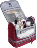 Hanging Travel Toiletry Bag Makeup Organizers Waterproof Cosmetic Bag Bathroom Shower Storage Bag Dop Kit for Men Women JUMENG