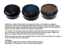 THE ORIGINAL Pure Ziva Jet Matte Black Onyx Midnight Wet Dry Pressed Powder Cake Eyeliner Eyeshadow HD Professional Wing Eye Liner, No Smudge, Dark Pigment, Gluten Free, Cruelty Free & Vegan Pure Ziva