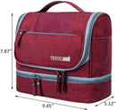 Hanging Travel Toiletry Bag Makeup Organizers Waterproof Cosmetic Bag Bathroom Shower Storage Bag Dop Kit for Men Women JUMENG