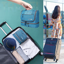 Hanging Travel Toiletry Bag Small Makeup Organizers Waterproof Cosmetic Bag Bathroom Shower Storage Bag Dop Kit for Men Women JUMENG
