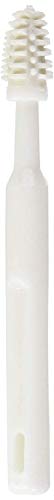 Sammons Preston 61024 Rubber Massage Brush, Pack of 3 Toothbrushes for Sensitive Teeth, Toothbrush with Stimulator for Gum Desensitization & Stimulation, Therapy Brushes for Oral Tissues, Gums,Pilates Sammons Preston