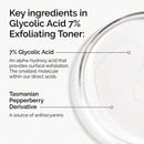 The Ordinary Glycolic Acid 7% Exfoliating Toner, Brightening And Smoothing Daily Toner For More Even-Looking Skin Tone Infinity Warehouse