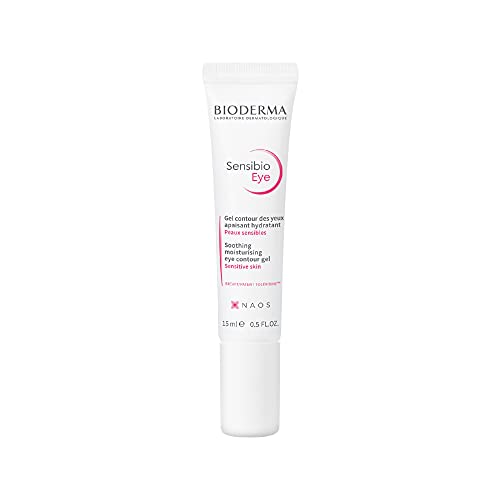 Bioderma - Eye Gel - Sensibio - Moisturizing and Visibly Reduces Fine Lines - Skin Soothing - Eye Gel for Sensitive Skin Bioderma
