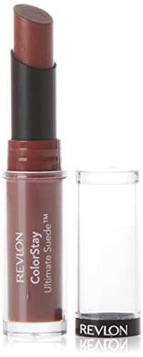 Revlon ColorStay Ultimate Suede Lipstick, Longwear Soft, Ultra-Hydrating High-Impact Lip Color, Formulated with Vitamin E, Ingenue (002), 0.09 oz REVLON