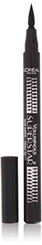 L'Oreal Paris Voluminous Superstar Liquid Eyeliner Pen, Black [202] 0.056 oz L'Oréal Paris