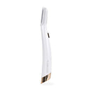 Finishing Touch Flawless Dermaplane Glo Lighted Facial Exfoliator - Non-Vibrating and Includes 6 Replacement Heads, White/Rose Gold FINISHING TOUCH FLAWLESS
