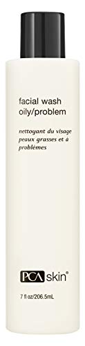 PCA SKIN Hydrating Face Wash for Oily & Acne-Prone Skin - Oil-Free Daily Foaming Moisturizing Facial Cleanser with Lactic Acid & Glycerin, Removes Makeup, Oil & Dirt (7 fl oz) PCA SKIN