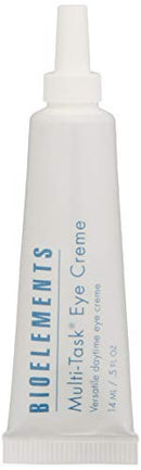 Bioelements Multi-Task Eye Creme - 0.5 fl oz - Target Puffiness, Dark Circles & Fine Lines - Light & Non Greasy - Vegan, Gluten Free - Never Tested on Animals Bioelements