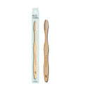PLUS ULTRA Bamboo Toothbrush - Biodegradable, Eco-Friendly and BPA Free Soft Bristle Toothbrush for Adults - Dentist-Approved All-Natural Toothbrush with “Hello Handsome" Etched on Toothbrush Handle Plus Ultra