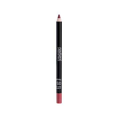 Radiant Professional Softline Waterproof Lip Pencil - Non-Transfer, Long Lasting, Lip Liner For Defined Lips - Ultra Creamy & Soft Lip Pencil With Vitamin E - 1.20g (05 RASPBERRY) RADIANT PROFESSIONAL MAKE UP / HELLENICA