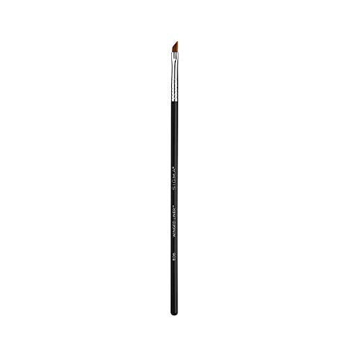 Sigma Beauty E06 Winged Liner Makeup Brush with Small Sharply Angled SigmaTech Fiber Brush Tip or the Perfect Gel or Liquid Eyelineer Cat Eye Sigma Beauty