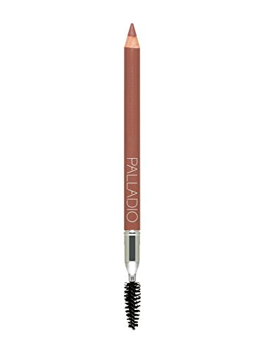 Palladio Brow Pencil & Brush for Eyebrows, Auburn Palladio