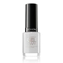 Revlon ColorStay Gel Envy Longwear Nail Polish, with Built-in Base Coat & Glossy Shine Finish, in Black/Grey, 335 Roll The Dice, 0.4 oz REVLON