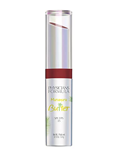 Physicians Formula Spf 15 Murumuru Butter Lip Cream, Lip Balm, Lip Moisturizer and Conditioner for Dry Lips. Fragrance free, Alcohol free Intensive Lip Mask and Lip Therapy Skin Care, Nights in Rio Physicians Formula