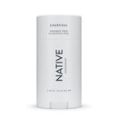 Native Deodorant | Natural Deodorant for Women and Men, Aluminum Free with Baking Soda, Probiotics, Coconut Oil and Shea Butter | Charcoal Native