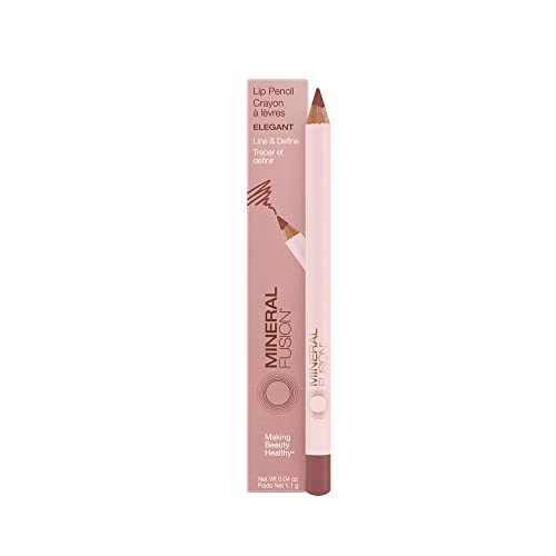 Mineral Fusion Lip Pencil, Elegant (Packaging May Vary) Mineral Fusion