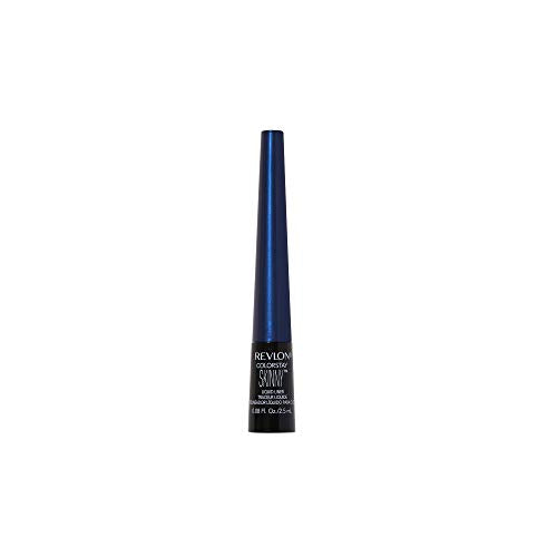 REVLON ColorStay Skinny Liquid Eyeliner, Navy Shock, 1 Count REVLON