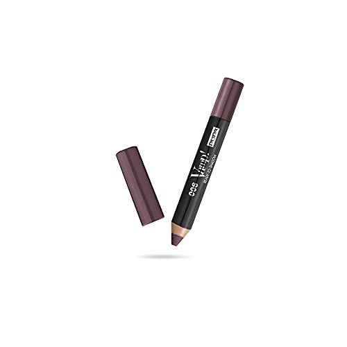 Pupa Milano Vamp! Ready To Shadow - Eyeshadow Maxi Pencil - Quick Application - Instant Blendability - Velvety Texture with a Powder Feel - 006 Smoky Mauve - 0.04 Oz (I0111953) PUPA Milano