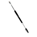 Joey Healy Duo Brow Brush, Vegan, Premium Angled Brow Brush and Spoolie Brush Eyebrow Shaper Joey Healy