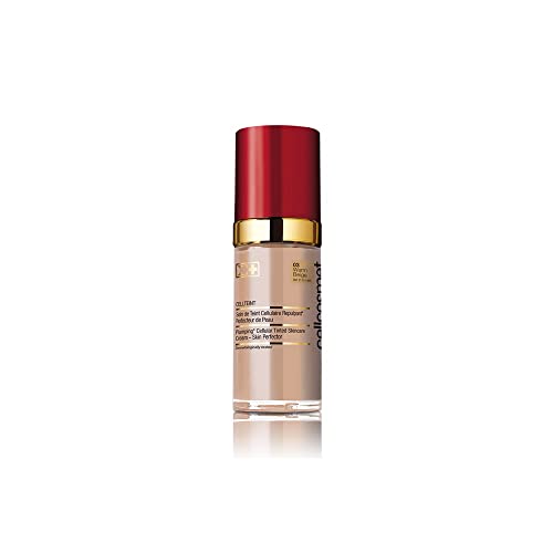 Cellcosmet & Cellmen Cellteint Plumping Cellular Tinted Skincare, No.03 Warm Beige, 1.1 Ounce Cellcosmet