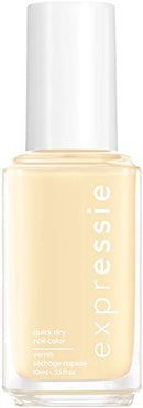essie expressie Quick-Dry Vegan Nail Polish, Busy Beeline, Soft Buttery Yellow, 0.33 Ounce essie